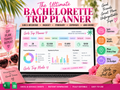 Bachelorette Trip Planner | Google Sheets & Excel